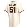 Jung Hoo Lee San Francisco Giants Home Replica Player Jersey - Cream, Limited Replica Fan Edition
