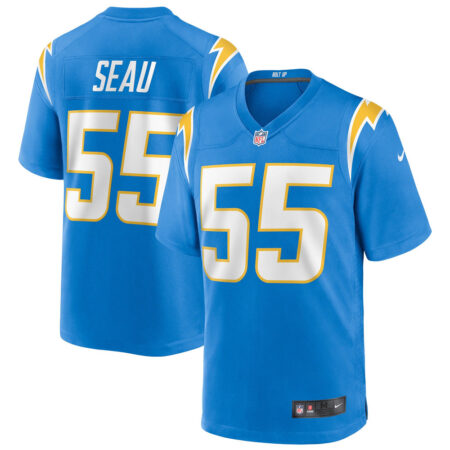 Junior Seau Los Angeles Chargers Jersey – Powder Blue, Limited Replica Fan Edition