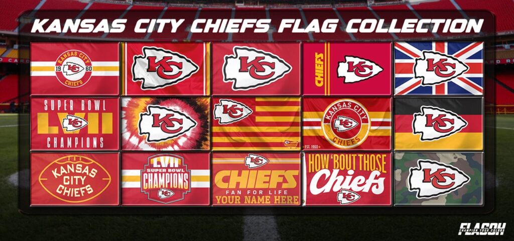 Kansas City Chiefs Flag Collection