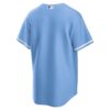 Kansas City Royals Alternate Replica Team Logo Jersey - Light Blue, Limited Replica Fan Edition