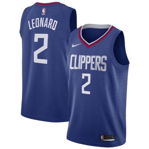 Kawhi Leonard LA Clippers 2019/20 Swingman Jersey Blue Icon Edition, Limited Replica Fan Edition