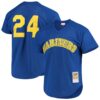 Ken Griffey Jr. Seattle Mariners Mitchell & Ness Cooperstown Mesh Batting Practice Jersey - Royal, Limited Replica Fan Edition