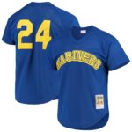 Ken Griffey Jr. Seattle Mariners Mitchell & Ness Cooperstown Mesh Batting Practice Jersey - Royal, Limited Replica Fan Edition