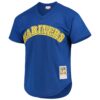 Ken Griffey Jr. Seattle Mariners Mitchell & Ness Cooperstown Mesh Batting Practice Jersey - Royal, Limited Replica Fan Edition