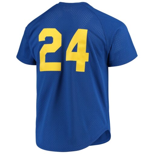 Ken Griffey Jr. Seattle Mariners Mitchell & Ness Cooperstown Mesh Batting Practice Jersey – Royal, Limited Replica Fan Edition