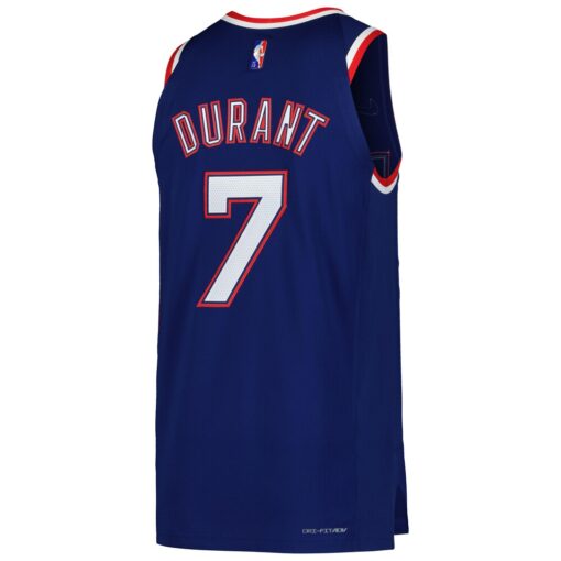 Kevin Durant Brooklyn Nets Player Jersey – City Edition – Blue, Limited Replica Fan Edition