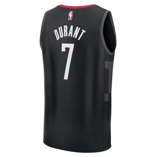 Kevin Durant Houston Rockets Player Jersey Statement Edition Black, Limited Replica Fan Edition