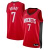 Kevin Durant Houston Rockets Unisex Swingman Player Jersey Icon Edition Red, Limited Replica Fan Edition