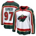 Kirill Kaprizov Minnesota Wild 25th Anniversary Breakaway Player Jersey - White, Limited Replica Fan Edition