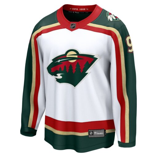 Kirill Kaprizov Minnesota Wild 25th Anniversary Breakaway Player Jersey – White, Limited Replica Fan Edition