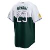 Kris Bryant Colorado Rockies 2022 City Connect Replica Player Jersey - Green, Limited Replica Fan Edition