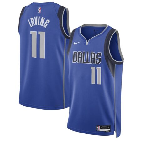 Kyrie Irving Dallas Mavericks Unisex Swingman Jersey – Icon Edition – Blue, Limited Replica Fan Edition