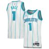 LaMelo Ball Charlotte Hornets Jordan Unisex Swingman Jersey - Association Edition - White, Limited Replica Fan Edition