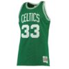 Larry Bird Boston Celtics Mitchell Ness Hardwood Classics Swingman Jersey - Kelly Green, Limited Replica Fan Edition