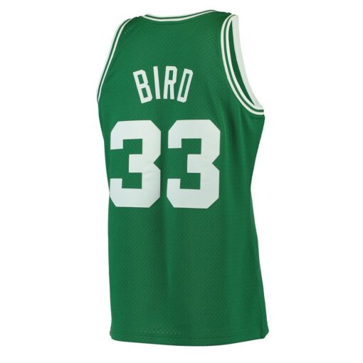 Larry Bird Boston Celtics Mitchell Ness Hardwood Classics Swingman Jersey – Kelly Green, Limited Replica Fan Edition