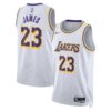 LeBron James Los Angeles Lakers Unisex Swingman Jersey Association Edition White, Limited Replica Fan Edition