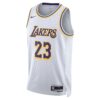LeBron James Los Angeles Lakers Unisex Swingman Jersey Association Edition White, Limited Replica Fan Edition