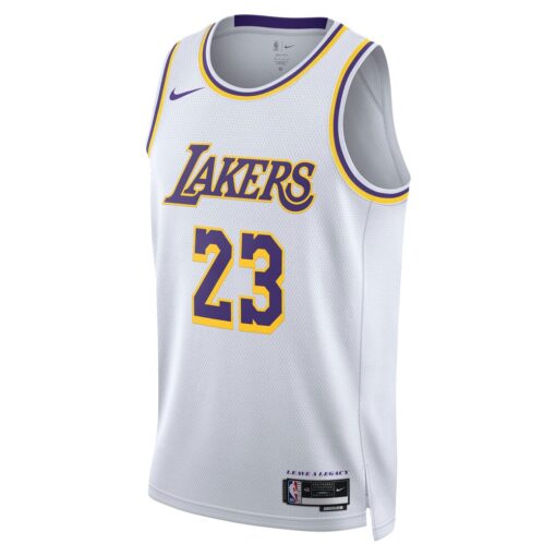 LeBron James Los Angeles Lakers Unisex Swingman Jersey Association Edition White, Limited Replica Fan Edition