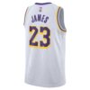 LeBron James Los Angeles Lakers Unisex Swingman Jersey Association Edition White, Limited Replica Fan Edition