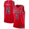 Lonzo Ball Chicago Bulls Unisex Swingman Jersey - Icon Edition - Red, Limited Replica Fan Edition