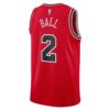Lonzo Ball Chicago Bulls Unisex Swingman Jersey - Icon Edition - Red, Limited Replica Fan Edition