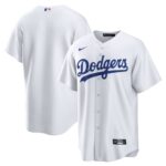 Los Angeles Dodgers Home Replica Team Jersey - White, Limited Replica Fan Edition