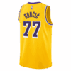 Luka Doncic Los Angeles Lakers Unisex Swingman Jersey Icon Edition Gold, Limited Replica Fan Edition
