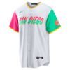 Manny Machado San Diego Padres City Connect Replica Player Jersey - White, Limited Replica Fan Edition