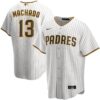 Manny Machado San Diego Padres Home Replica Player Jersey - White, Limited Replica Fan Edition