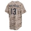 Manny Machado San Diego Padres USMC Alternate Replica Player Jersey - Camo, Limited Replica Fan Edition