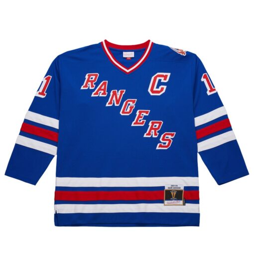 Mark Messier New York Rangers 1993-94 Power Play Jersey – Roya, Limited Replica Fan Edition