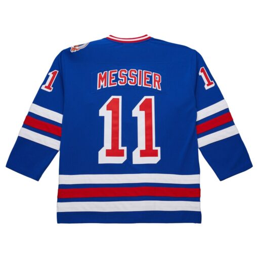 Mark Messier New York Rangers 1993-94 Power Play Jersey – Roya, Limited Replica Fan Edition