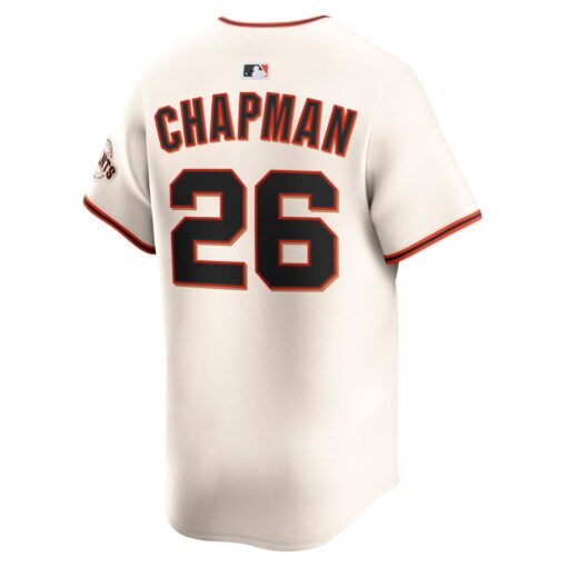 Matt Chapman San Francisco Giants Home Limited Player Jersey – Cream, Limited Replica Fan Edition