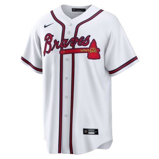 Matt Olson Atlanta Braves Home Replica Player Jersey – White, Limited Replica Fan Edition