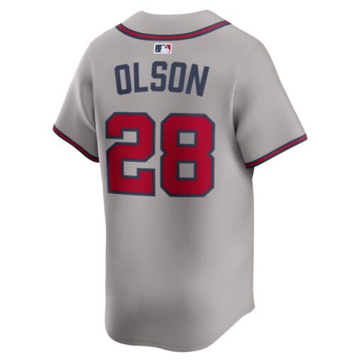 Matt Olson Atlanta Braves Road Limited Player Jersey – Gray, Limited Replica Fan Edition