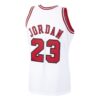Michael Jordan Chicago Bulls Mitchell Ness 1997/98 Hardwood Classics Authentic Jersey - White, Limited Replica Fan Edition