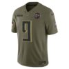 Michael Penix Jr. Atlanta Falcons Limited Jersey - Olive, Limited Replica Fan Edition