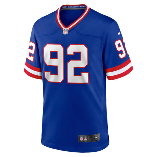Michael Strahan New York Giants Jersey – Royal, Limited Replica Fan Edition