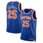 Mikal Bridges New York Knicks Unisex 2024 Offseason Addition Nike Swingman Jersey - Blue, Limited Replica Fan Edition