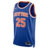 Mikal Bridges New York Knicks Unisex 2024 Offseason Addition Nike Swingman Jersey - Blue, Limited Replica Fan Edition