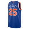 Mikal Bridges New York Knicks Unisex 2024 Offseason Addition Nike Swingman Jersey - Blue, Limited Replica Fan Edition