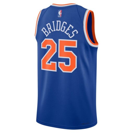 Mikal Bridges New York Knicks Unisex 2024 Offseason Addition Nike Swingman Jersey – Blue, Limited Replica Fan Edition