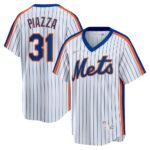 Mike Piazza New York Mets Home Cooperstown Collection Player Jersey - White, Limited Replica Fan Edition