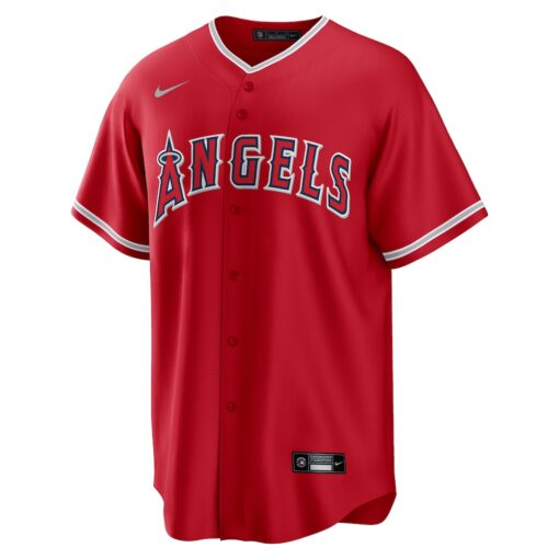 Mike Trout Los Angeles Angels Alternate Replica Player Name Jersey – Red, Limited Replica Fan Edition