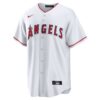 Mike Trout Los Angeles Angels Home Replica Player Name Jersey - White, Limited Replica Fan Edition
