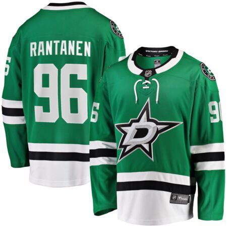 Mikko Rantanen Dallas Stars Home Breakaway Jersey – Kelly Green, Limited Replica Fan Edition