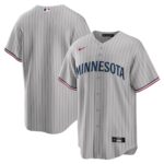 Minnesota Twins Road Replica Team Jersey - Gray, Limited Replica Fan Edition
