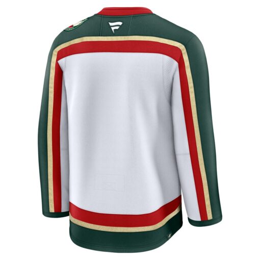 Minnesota Wild 25th Anniversary Premium Jersey – White, Limited Replica Fan Edition