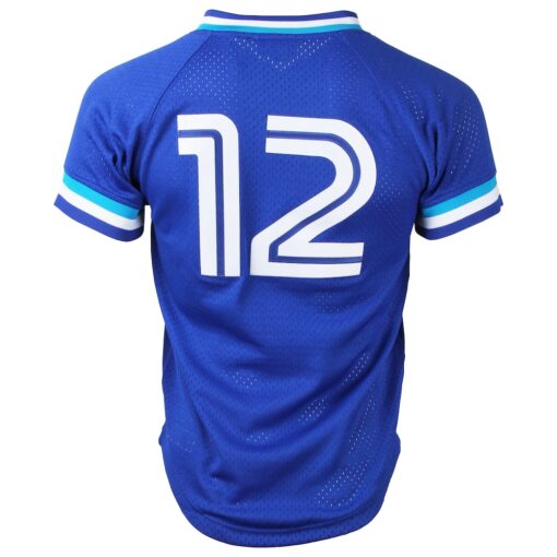 Mitchell & Ness Roberto Alomar Toronto Blue Jays Cooperstown Collection Mesh Batting Practice Jersey – Royal Bl, Limited Replica Fan Edition