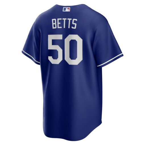Mookie Betts Los Angeles Dodgers Alternate 2 Replica Jersey – Royal, Limited Replica Fan Edition